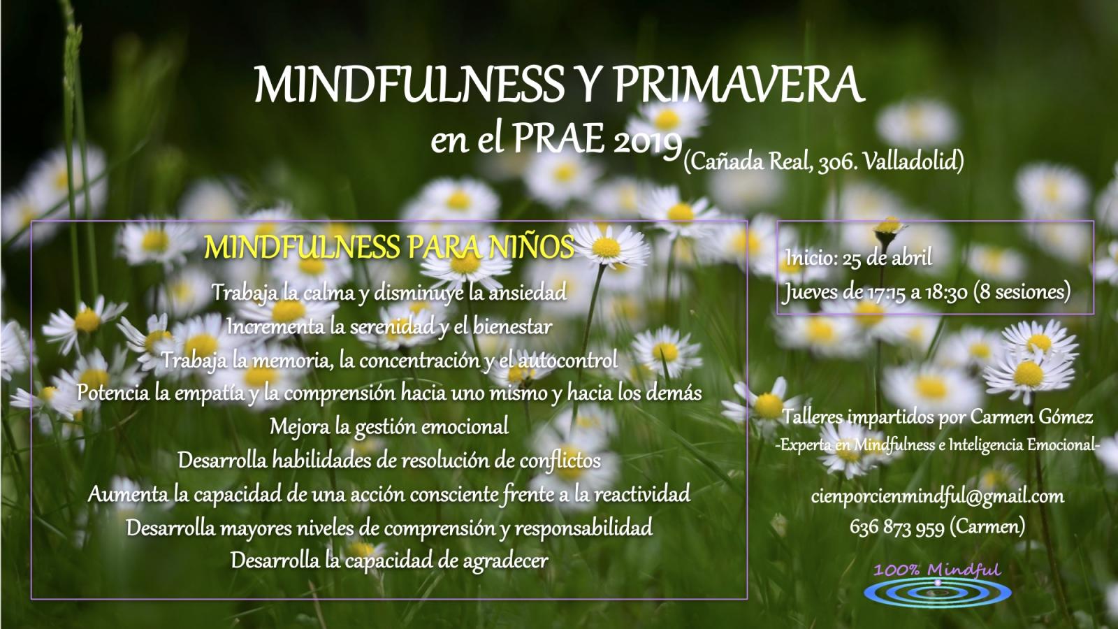 Taller Mindfulness y primavera (niños)
